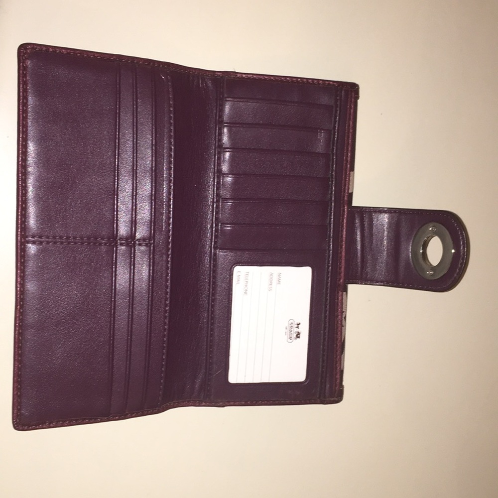 Coach wallet